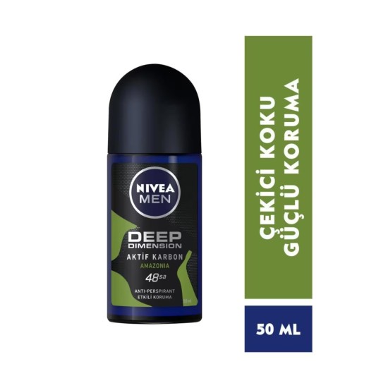 NIVEA ROLL ON ERKEK DEEP DIMENSION 50 ML