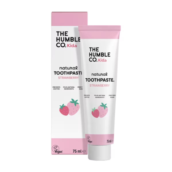 HUMBLE CO TOOTHPASTE KIDS STRAWBERRY 75 ML