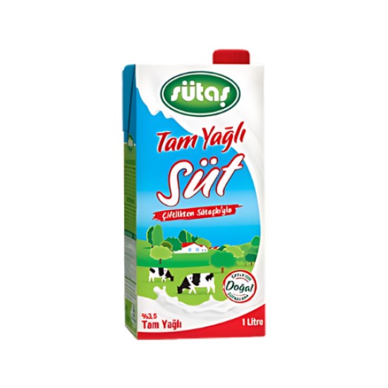 SUTAS TAM YAGLI SUT 1 LT