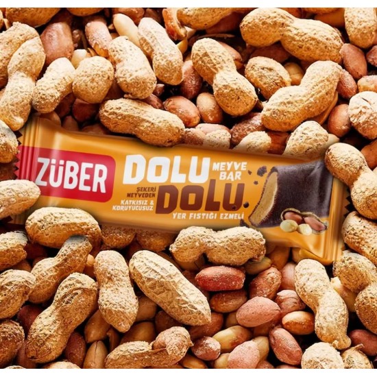 ZUBER DOLU DOLU YER FISTIK EZME BAR 30 GR