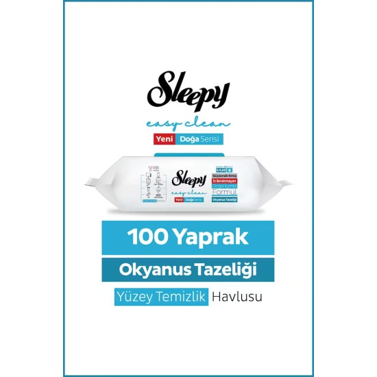 SLEEPY SURFACE CLEANING TOWEL OCEAN BREEZE
