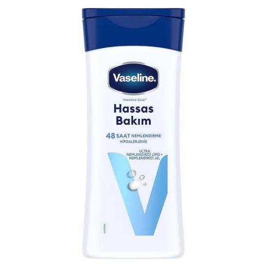 VASELINE NEMLENDIRICI JEL HASSAS BAKIM 200 ML