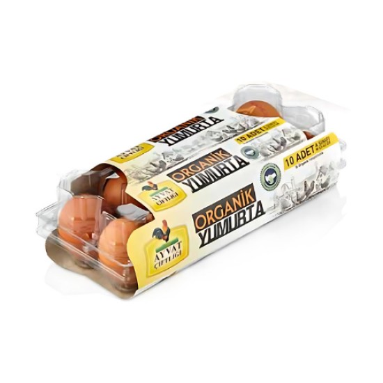 AYVAT CIFTLIGI ORGANIK YUMURTA 10 LU
