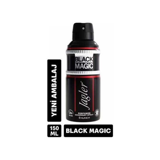 JAGLER DEODORANT ERKEK BLACK 150 ML