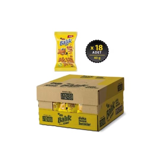 ETI FISH CRACKER 40 GR