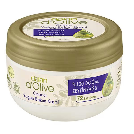DALAN D'OLIVE REPAIRING INTENSIVE CARE CREAM WITH 100% OLIVE OIL 300 ML