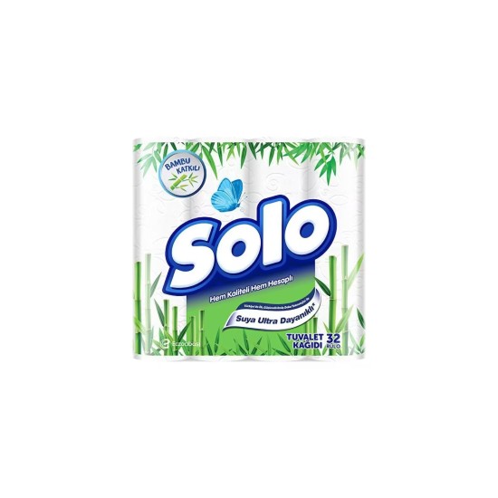 SOLO BAMBOO TOILET PAPER 32 LIST