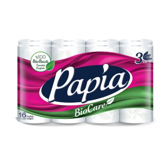 PAPIA TUVALET KAGIDI BIOCARE 16 LI