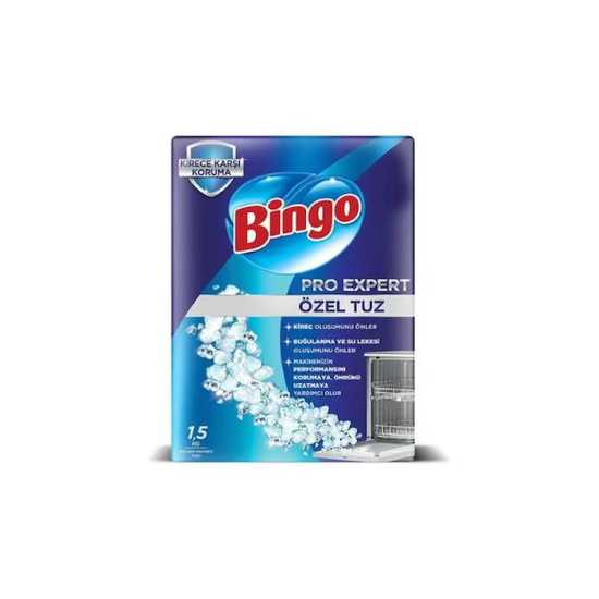 BİNGO PRO EXPERT BULAŞIK MAKİNASI TUZU 1500 GR.