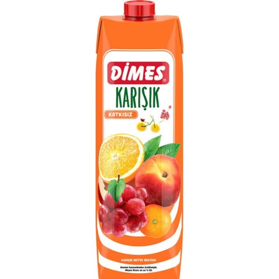 DIMES GLASS MIXED FRUIT NECTAR 1 LT