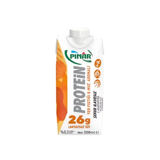 PINAR SUT YER FISTIGI VE MUZ AROMALI 500 Ml.