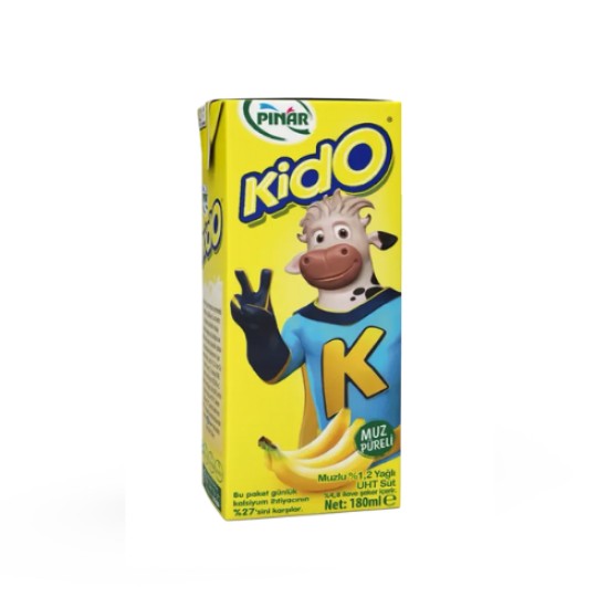 PINAR KIDO MUZLU SUT 180 ML