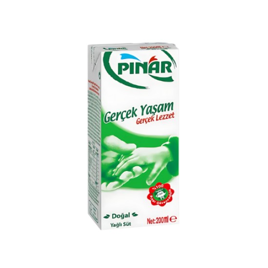 PINAR TAM YAGLI SUT 200 Ml.