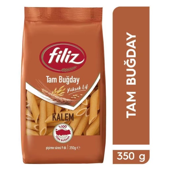 FILIZ WHOLE WHEAT PEN PASTA 500 GR