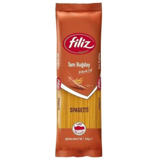 FILIZ WHOLE WHEAT SPAGHETTI 350GR PASTA