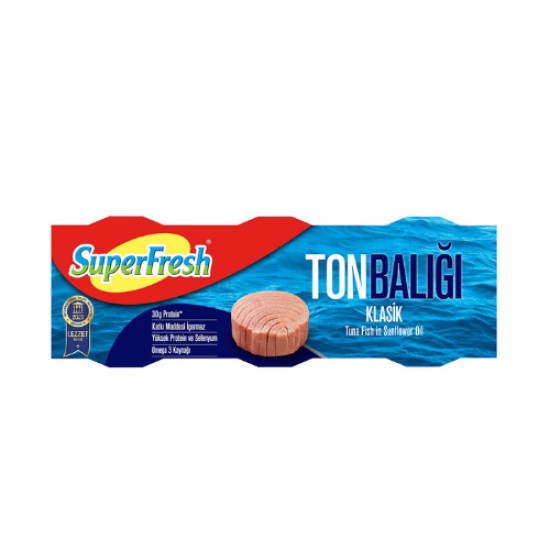 S.FRESH AYCICEK YAGLI TON BALIGI 3X75 GR