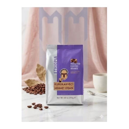 KURUKSHVECI MEHMET EFENDI CEKIRDEK KAHVE ETHIOPIAN 250 GR