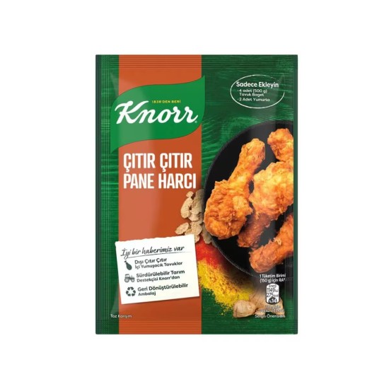 KNORR CRISPY BREADING MORTAR 90 Gr.
