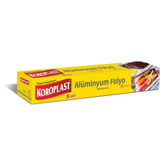 KOROPLAST ALUMINYUM FOLYO 8 M