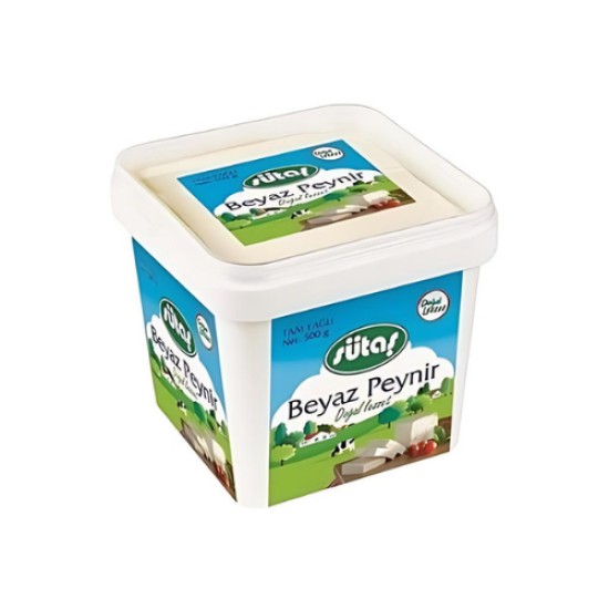 SUTAS BEYAZ PEYNIR TAM YAGLI 500 Gr.