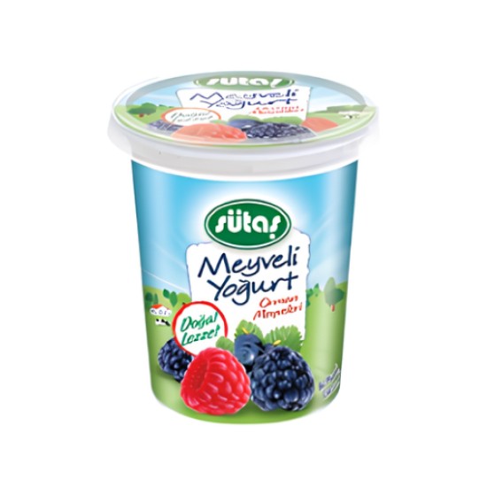 SUTAS MEYVELI YOGURT ORMAN 500 GR
