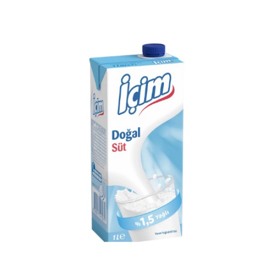 ICIM SUT YARIM YAGLI 1 LT  1.5 YAGLI