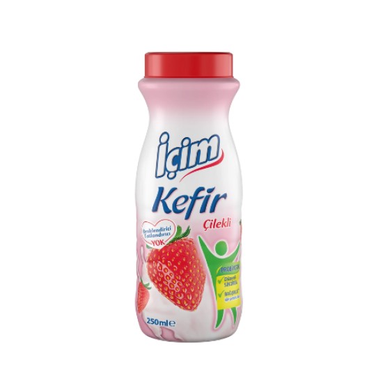 ICIM KEFIR WITH STRAWBERRY 250 ML
