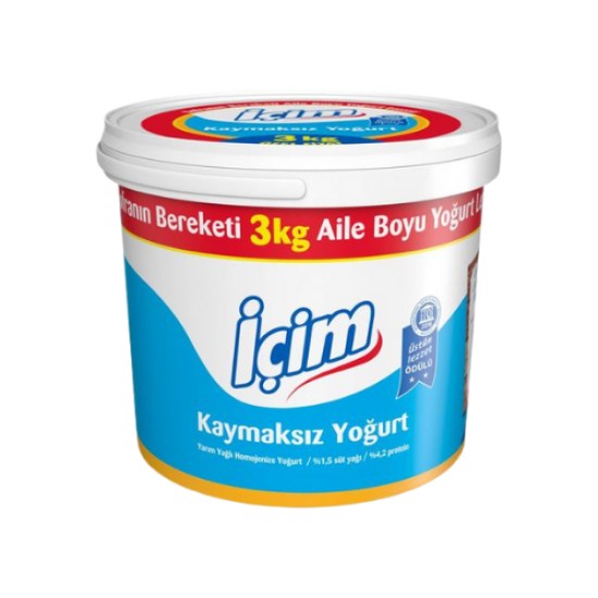 ICIM YARIM YAGLI YOGURT  3000 GR