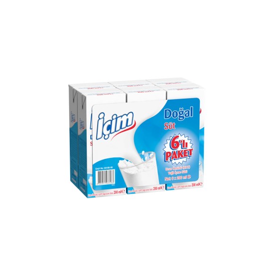 ICIM SUT TAM YAGLI 6 X 200 ML