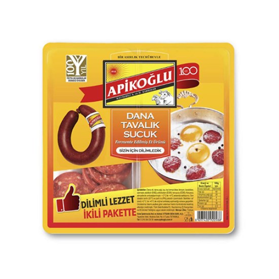 APIKOGLU DANA TAVALIK SUCUK 200 GR