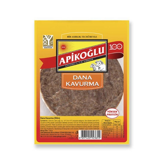 APIKOGLU DANA KAVURMA 100 GR