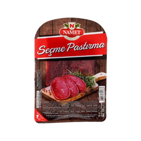 NAMET SECME PASTIRMA 120 GR