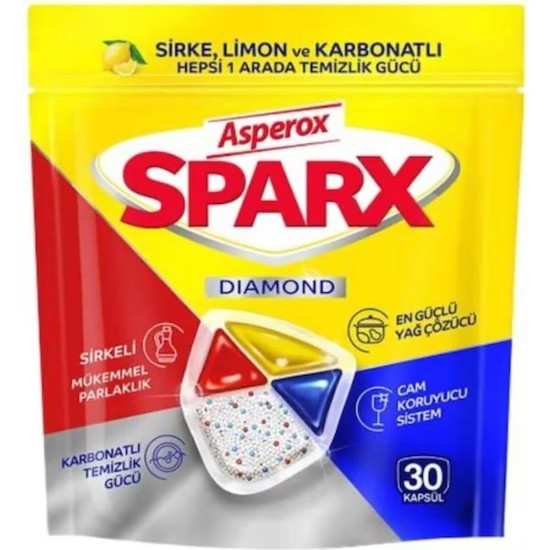 ASPEROX SPARX DIAMOND YAG COZUCU 30 KAPSUL