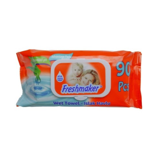 FRESHMAKER ISLAK HAVLU  90 PCS