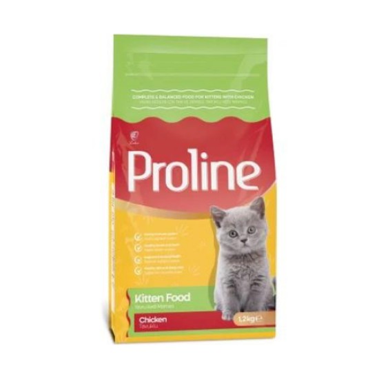 PROLINE YAVRU KEDI MAMASI TAVUKLU 1,2 KG