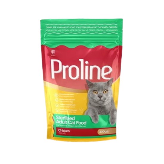 PROLINE KUZU ETLI KEDI MAMASI 400 GR