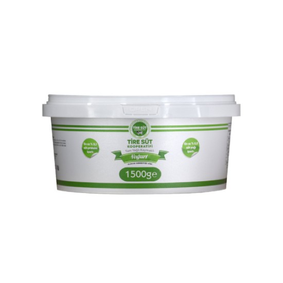 TIRE FULL FAT PAN YOGURT WITH CREAM 1500GR