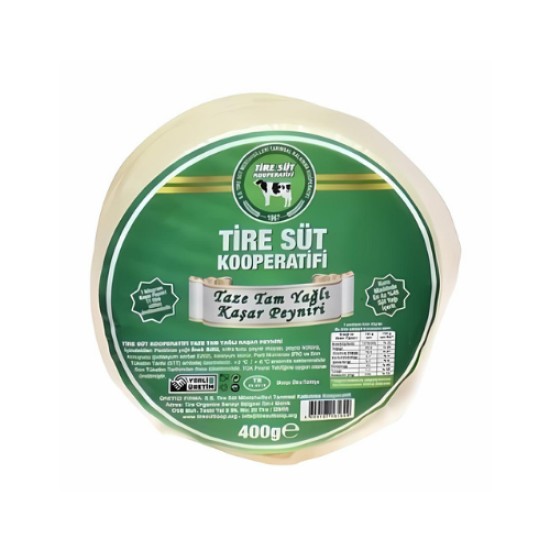 TIRE TAZE TAM YAGLI KASAR PEYNIRI  400 GR