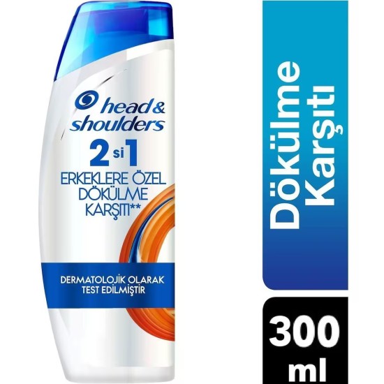 HEAD&SHOLDERS 2 IN 1 FOR MEN 300ML.