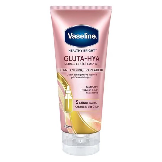 VASELINE GLUTA-HYA CANLANDIRICI PARLAKLIK 200 ML