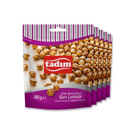 TADIM CIFTE KAVRULMUS SARI LEBLEBI 90 GR