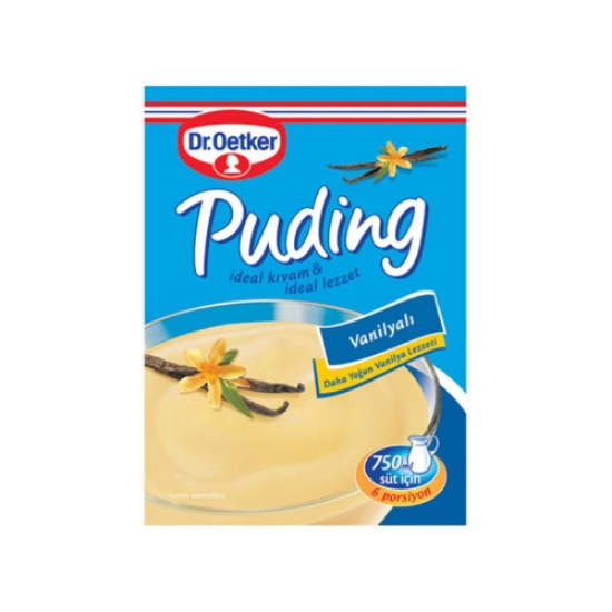 DR OETKER PUDING VANILYALI 125 GR