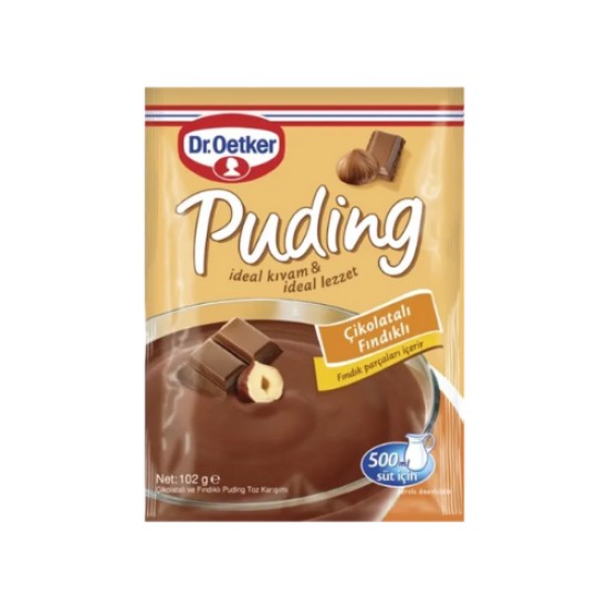 DR OETKER PUDING CIKOLATALI FINDIKLI 115 GR