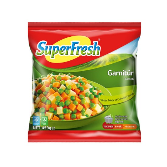 SUPERFRESH GARNITUR PATATESLI 450 GR