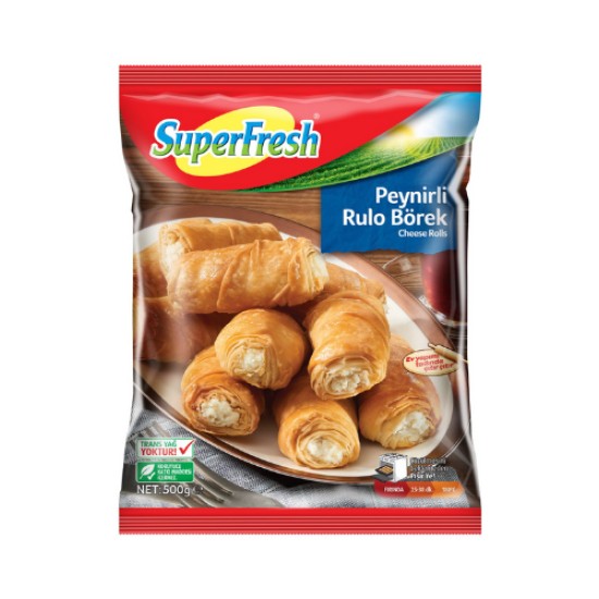 SUPERFRESH RULO PEYNIRLI BÖREK 1 X 500GR