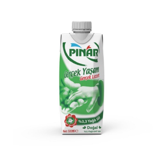 PINAR TAM YAGLI SUT 500 Ml.L