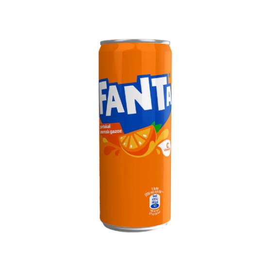 FANTA PORTAKAL KUTU 330 ML. 