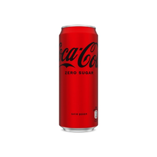 COCA COLA ZERO KUTU 330 ML.