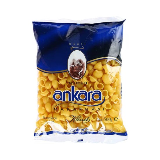 NUH UN ANKARA MAKARNASI MANTI 500 GR x 20