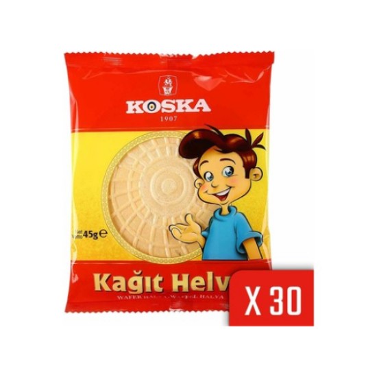 KOSKA KAGIT HELVA 30 X 45GR